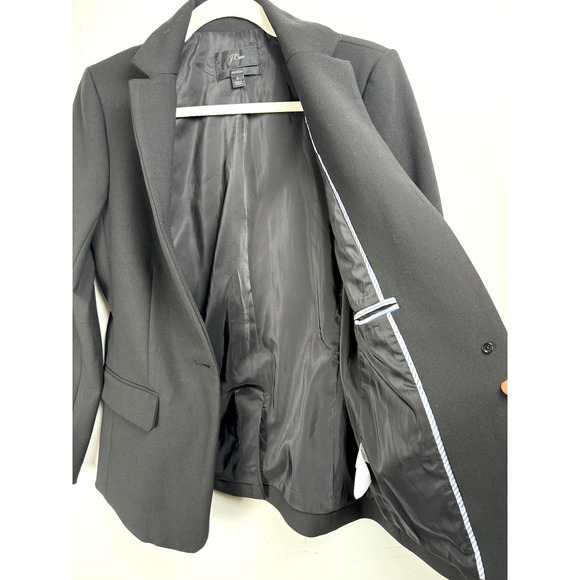 NWOT J. Crew Regent Preppy Old Money Quiet Luxury Minimalist Work Blazer 2 - Picture 5 of 9